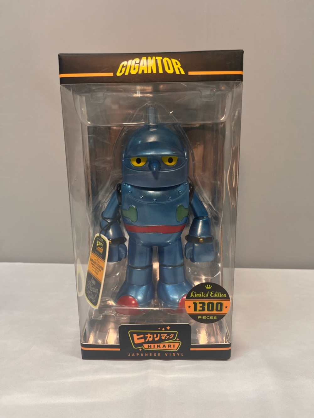 Funko Hikari - Gigantor Tetsujin Limited Edition 1300 Blue Robot Figure